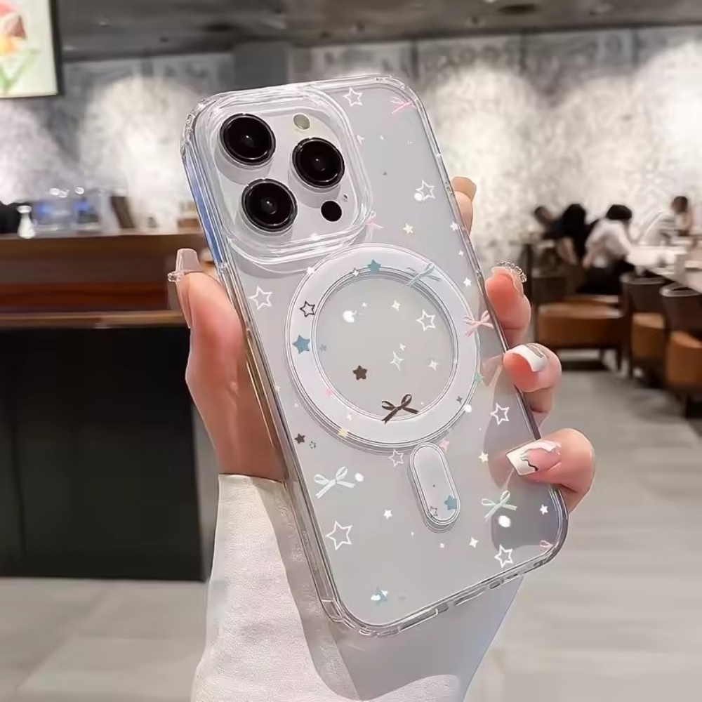 Clear Shockproof Bumper Case - Przezroczyste etui na telefon z nadrukiem
