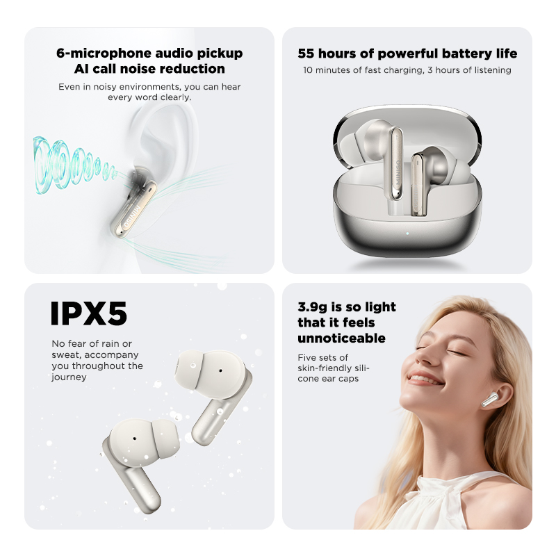 MINISO MS106 – bezprzewodowe s – Earphones recenzja i cena