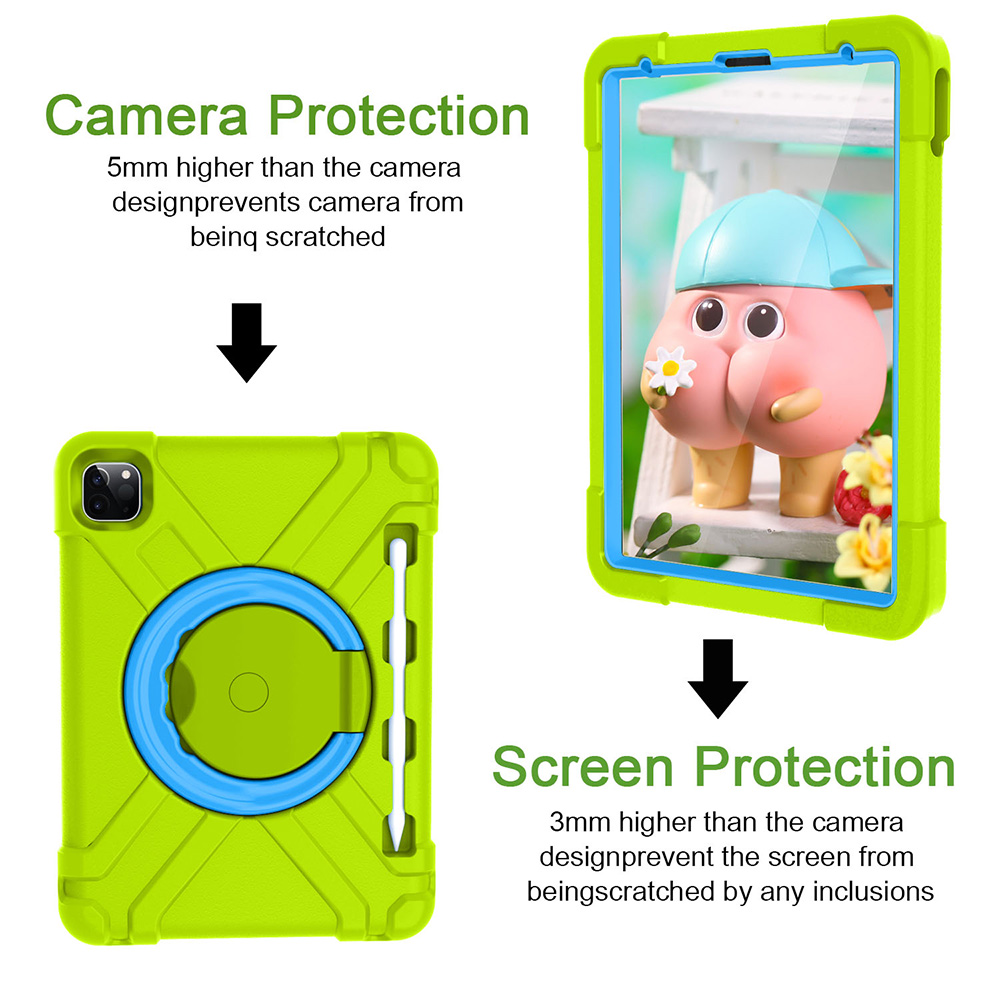 360 °   Obrotowe etui z pierśc – Heavy Duty 360 Full Body Protective Case recenzja i cena